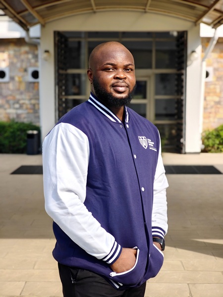 LBS Product Image - Dark Blue Varsity Jacket